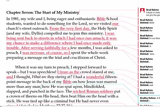 Christian editor Uberwriters